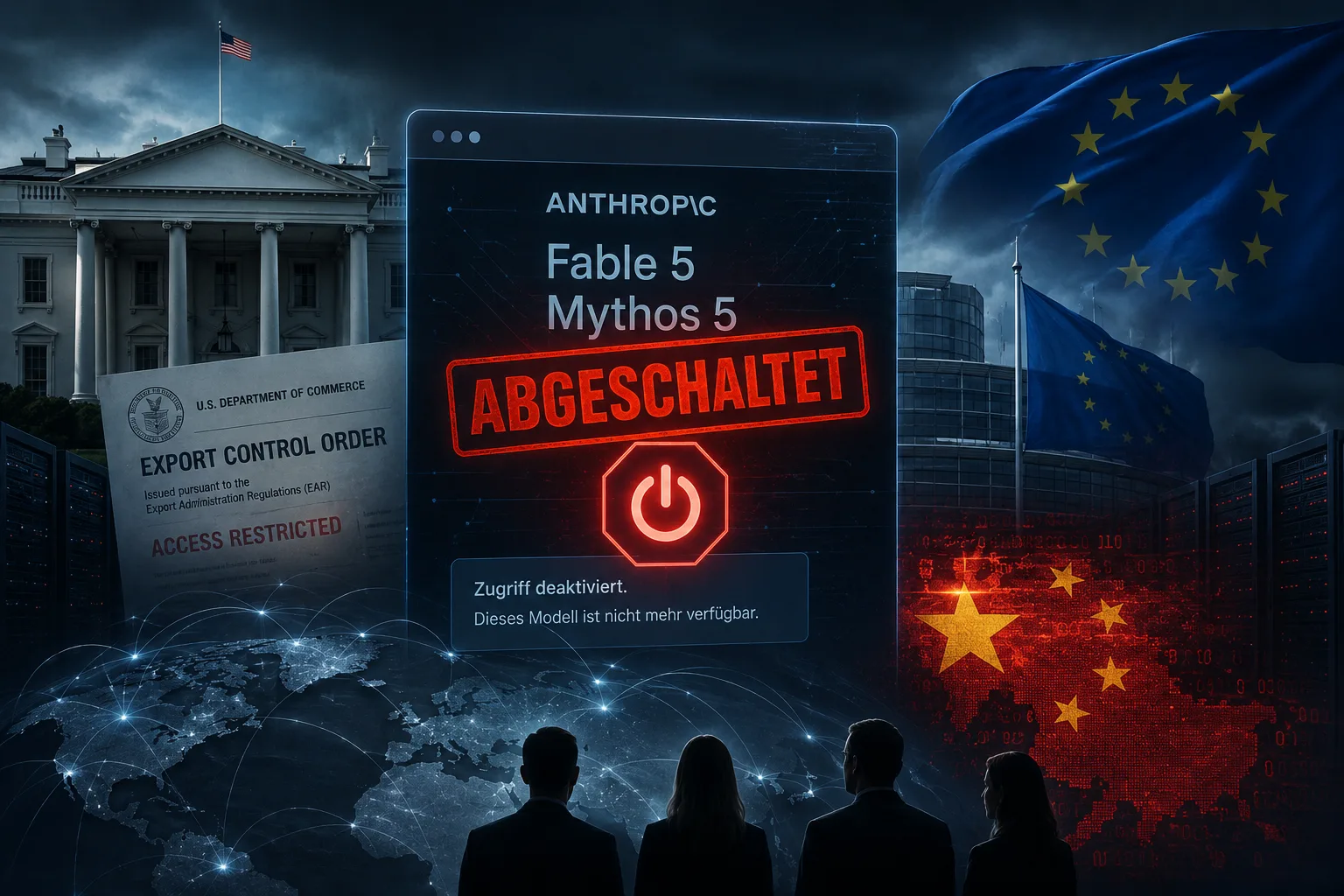 Abschaltung von Anthropic Fable 5 und Mythos 5
