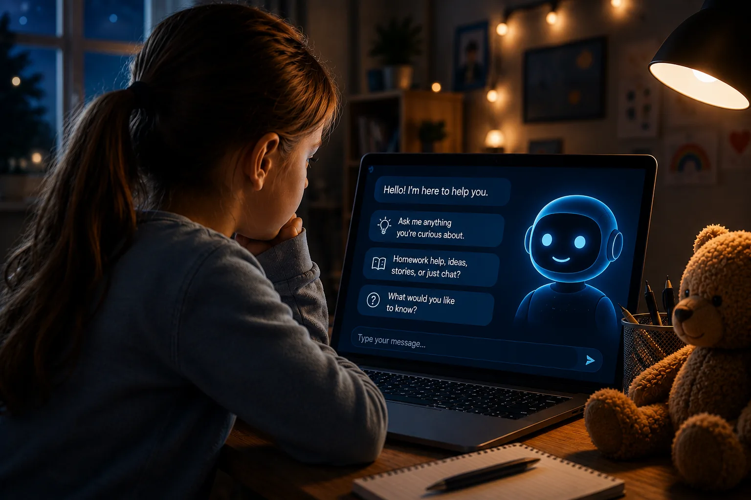 When Children Are Alone with AI